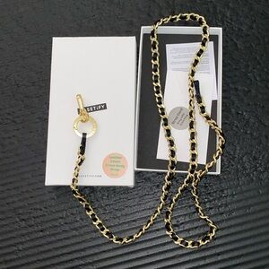 Casetify Leather Chain Cross-body Strap